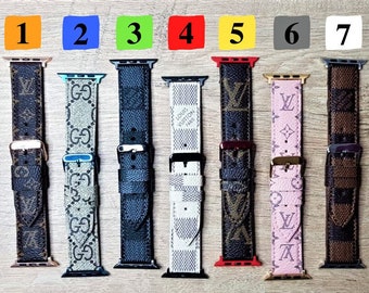 Upcycled louis vuitton apple watch band | Etsy Italia