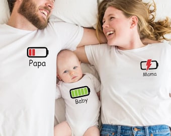 Family Outfit Mom Dad Baby Set Family T-Shirt Family Outfit BabyBody Bodysuit Matching Set Family Partner Look Mom Baby Matching Set