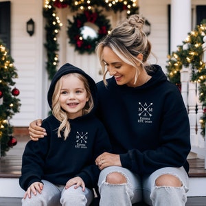 Mother daughter matching hoodies new arrivals