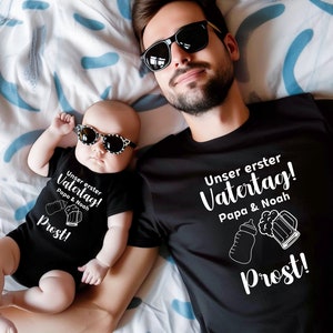 Fathers & Little Heroes:The Perfect Matching Set for First Father's Day!Dad and Me Matching Set for First Father's Day 2024!Father's Day Gifts.