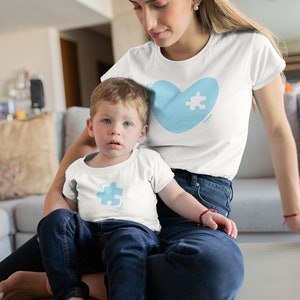 Matchende momenten voor mama en mij: op elkaar afgestemde sets voor stijlvolle duo's Gepersonaliseerd moeder en babycadeau. Moederdagcadeau. Doopcadeau. afbeelding 5