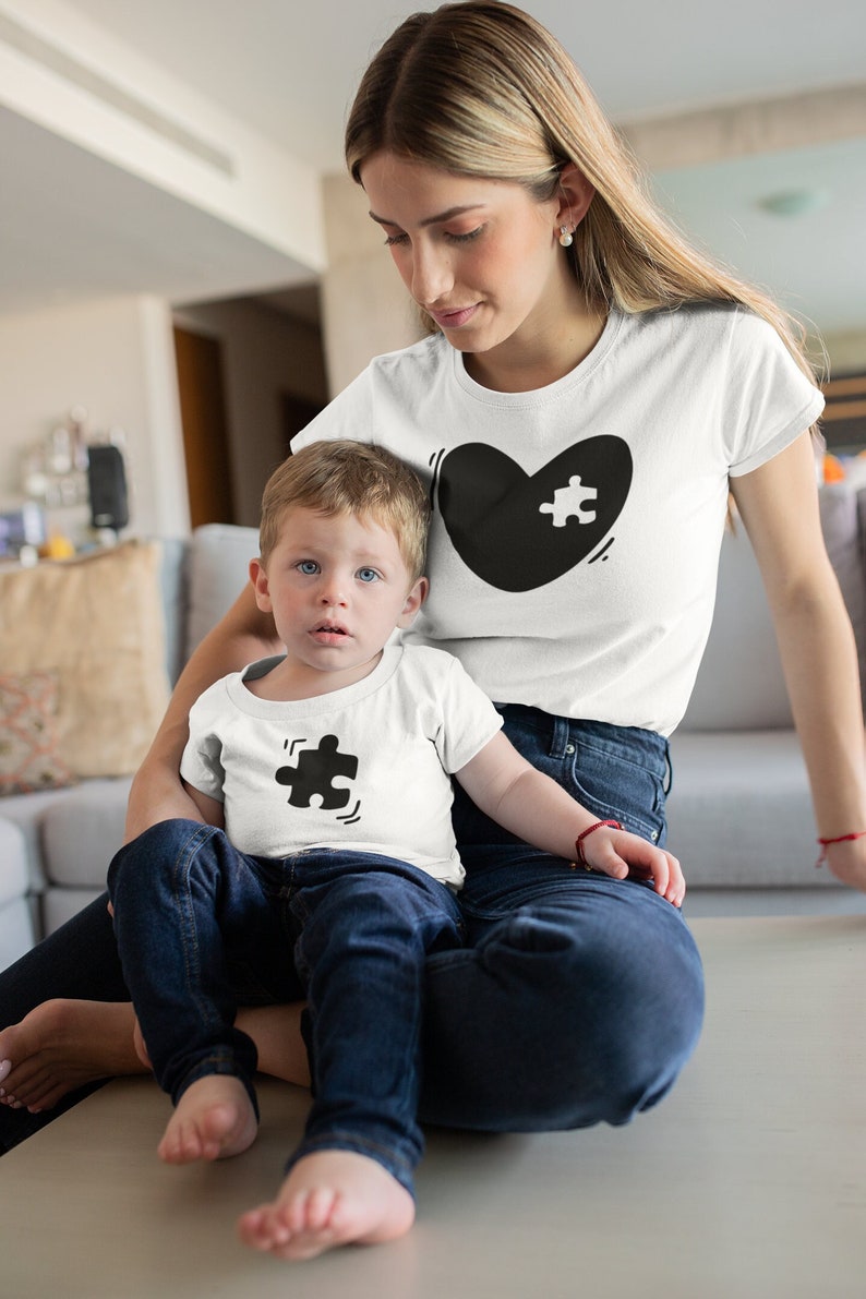 Matchende momenten voor mama en mij: op elkaar afgestemde sets voor stijlvolle duo's Gepersonaliseerd moeder en babycadeau. Moederdagcadeau. Doopcadeau. afbeelding 2