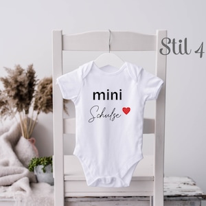 Baby 2025 Schwangerschaft verkünden Babybody Bodysuit Body Geschenk Baby Geburt Schwangerschaft verkünden mit Body Baby 2025 Bild 6