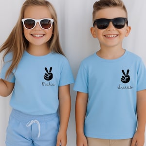 First Day of School 2026 Personalized T-Shirt, Kids Shirt with Name, Back to School Gift, First Day of School Outfit, I'm a Schoolchild image 14