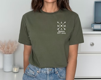 T-shirt personnalisé pour maman – Un cadeau mémorable pour toutes les occasions. Cadeau pour les jeunes mamans, cadeau d'anniversaire ou de fête des Mères.