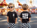 Schoolchild 2026 T-Shirt • Customizable • Streetwear style with wavy lettering • Back to school gift • First day of school kids shirt product logo