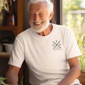 Celebrando la abuelidad: Té personalizado para los abuelos con los nombres de los nietos. Idea de regalo. Sorpresa para los abuelos. Regalo para los abuelos.