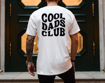 Cool Dads Club T-Shirt – Father's Day Gift – Dad Shirt – Gift for New Fathers – Birthday Gift for Dad – Men's T-Shirt