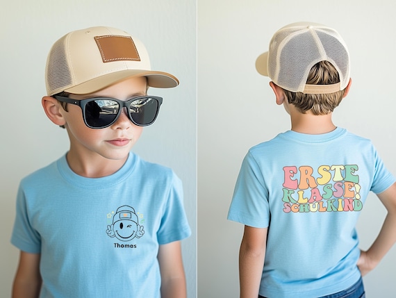 My First Day of School T-Shirt | School Enrollment Shirt with Custom Name | Back to School Gift 2025. T-Shirt School Enrollment | Back to School Shirt 2025