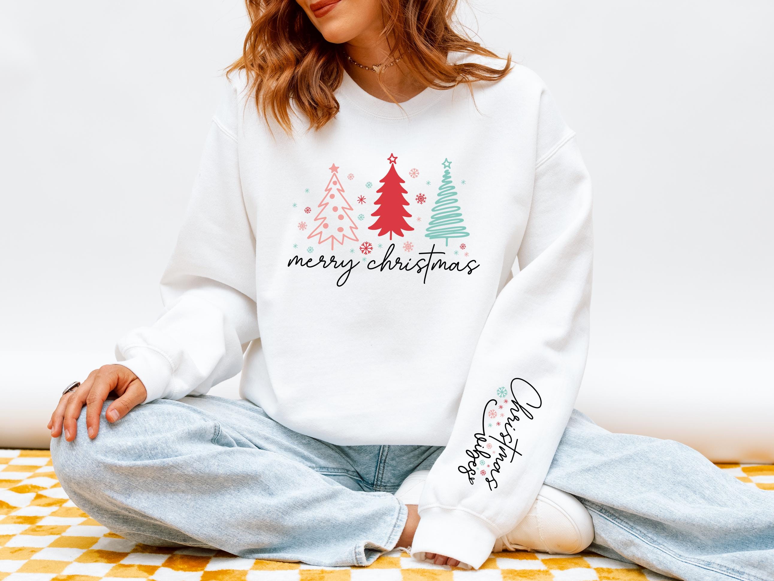 Santa & Lama Lustige Weihnachten Schlitten Damen Petite Schnitt T-Shirt