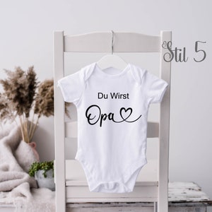 Schwangerschaft verkünden Body. Hallo Oma und Opa Body. Schwangerschaft verkünden Bodysuit. Ihr werdet Oma und Opa Body. Bild 7