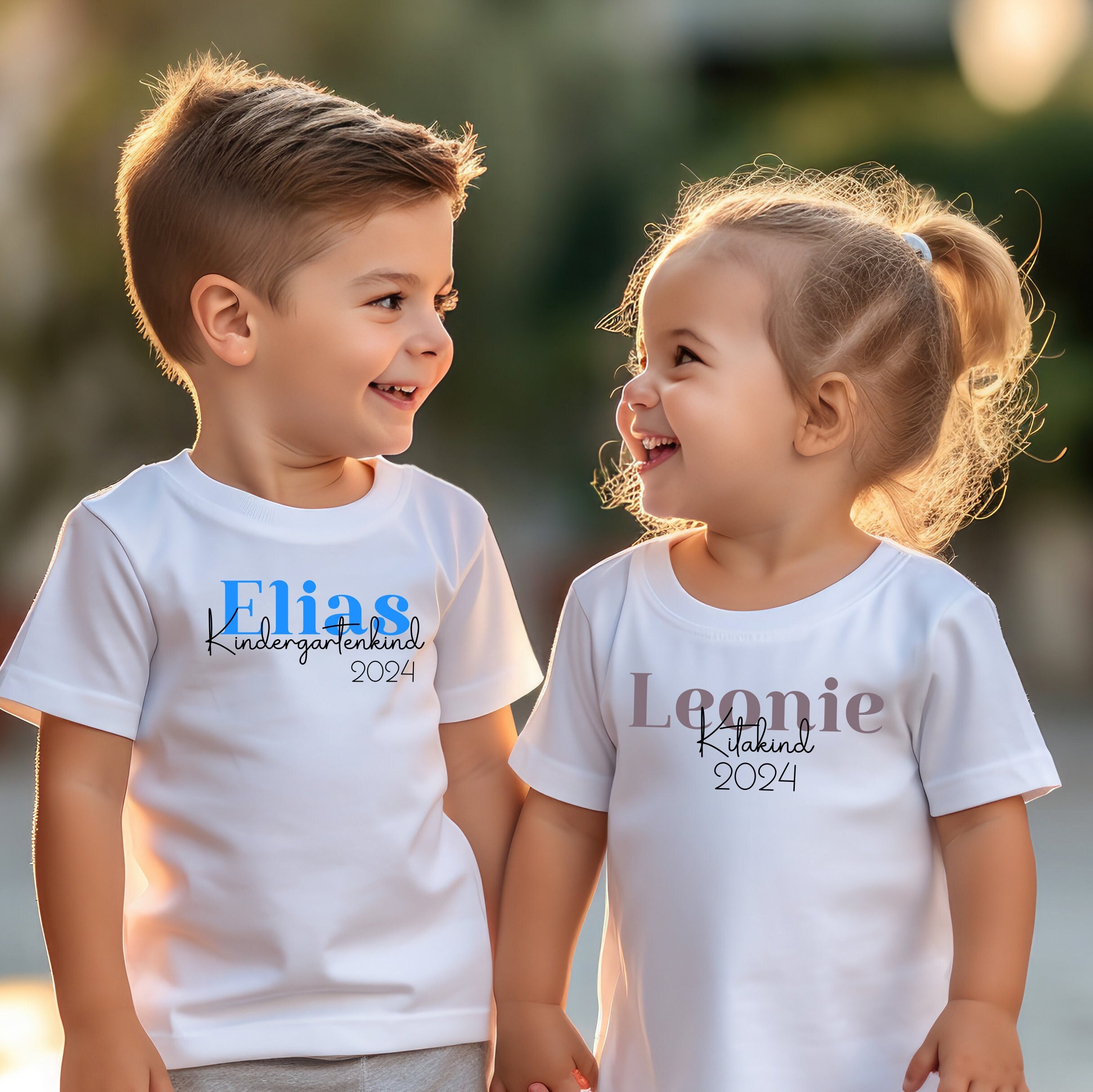 Bedruckte kinder t shirts