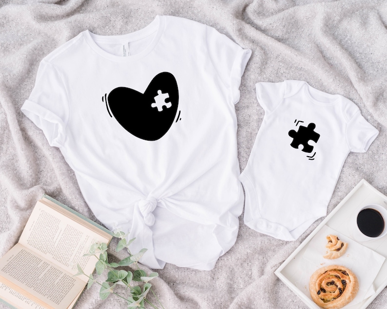 Matchende momenten voor mama en mij: op elkaar afgestemde sets voor stijlvolle duo's Gepersonaliseerd moeder en babycadeau. Moederdagcadeau. Doopcadeau. afbeelding 3