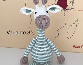 Amigurumi, gehäkelte Giraffe, Geschenke für Kinder, Kuscheltier, Häkeltier