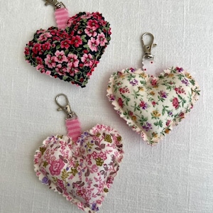 Mini Hjärta Nyckelring