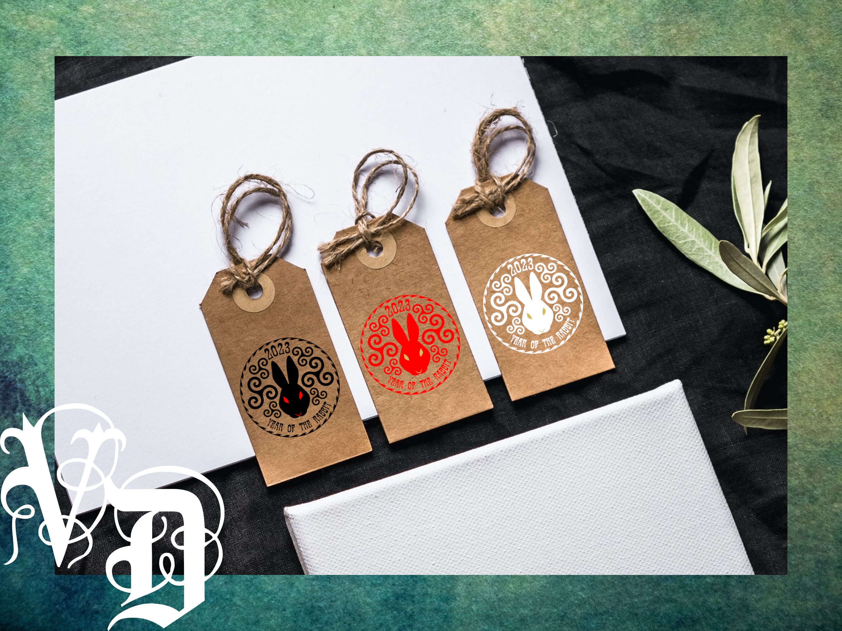 Year of the Rabbit 2023 SVG | Lunar New Year SVG | Chinese Zodiac SVG ...