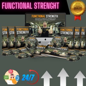 Guia de Treinamento de Força Funcional | Vídeos de Treino | Mobilidade e Prevenção de Lesões | Relatório de Fitness em PDF para Sorteio
