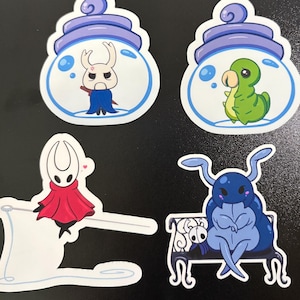 Hollow Knight Friends | Fan Art Stickers