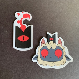Cult of the Lamb Fan Stickers