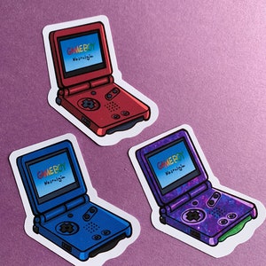 GBA SP Stickers | Fan Art