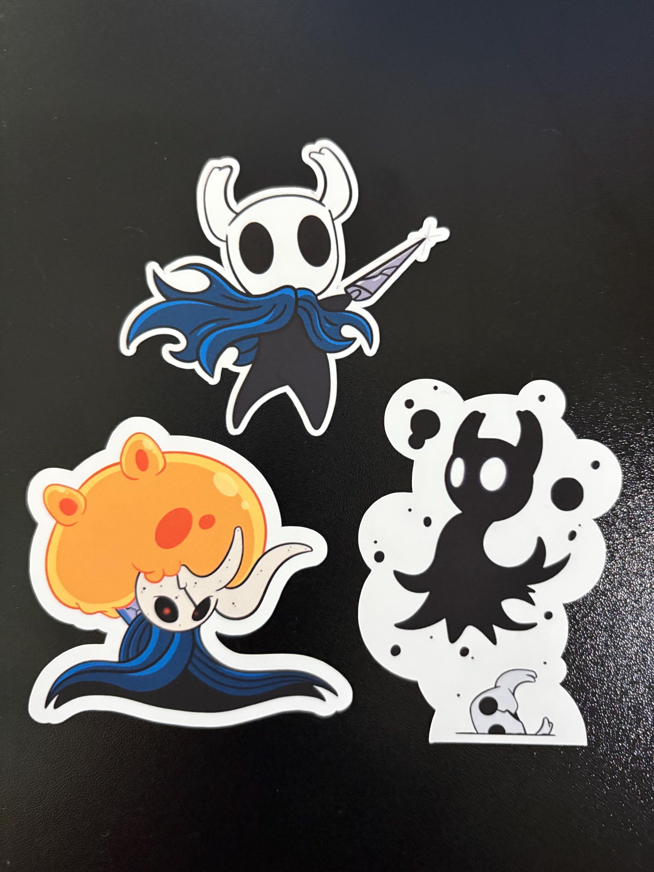Hollow Knight Battle Stickers | Fan Art Stickers