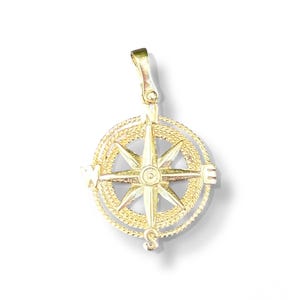 Rope Compass Necklace