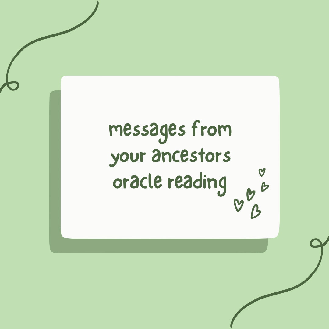 messages from your ancestors reading