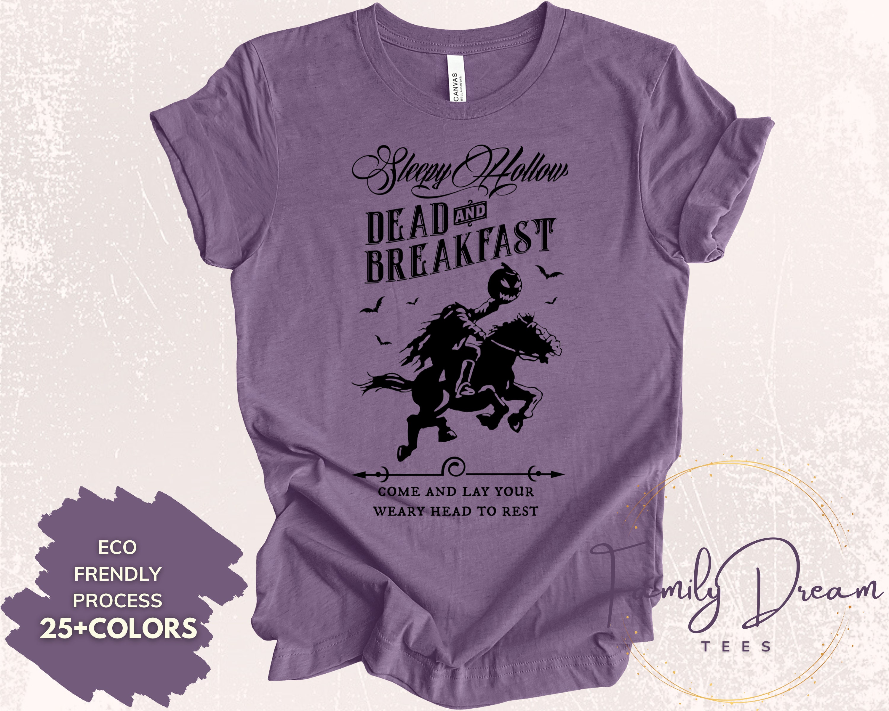 Discover Sleepy Hollow Bed and Breakfast | WDW Halloween Shirt | Halloween Family Shirts | WDW Halloween Family Shirts | WDW Shirts for Women