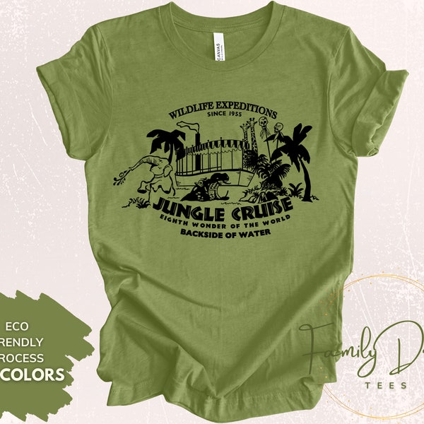 Jungle Cruise Shirt, Disney Shirts for Women, Disneyland Theme Parks Vacation Shirt, Unisex WDW Shirt, WDW Jungle Cruise Tee