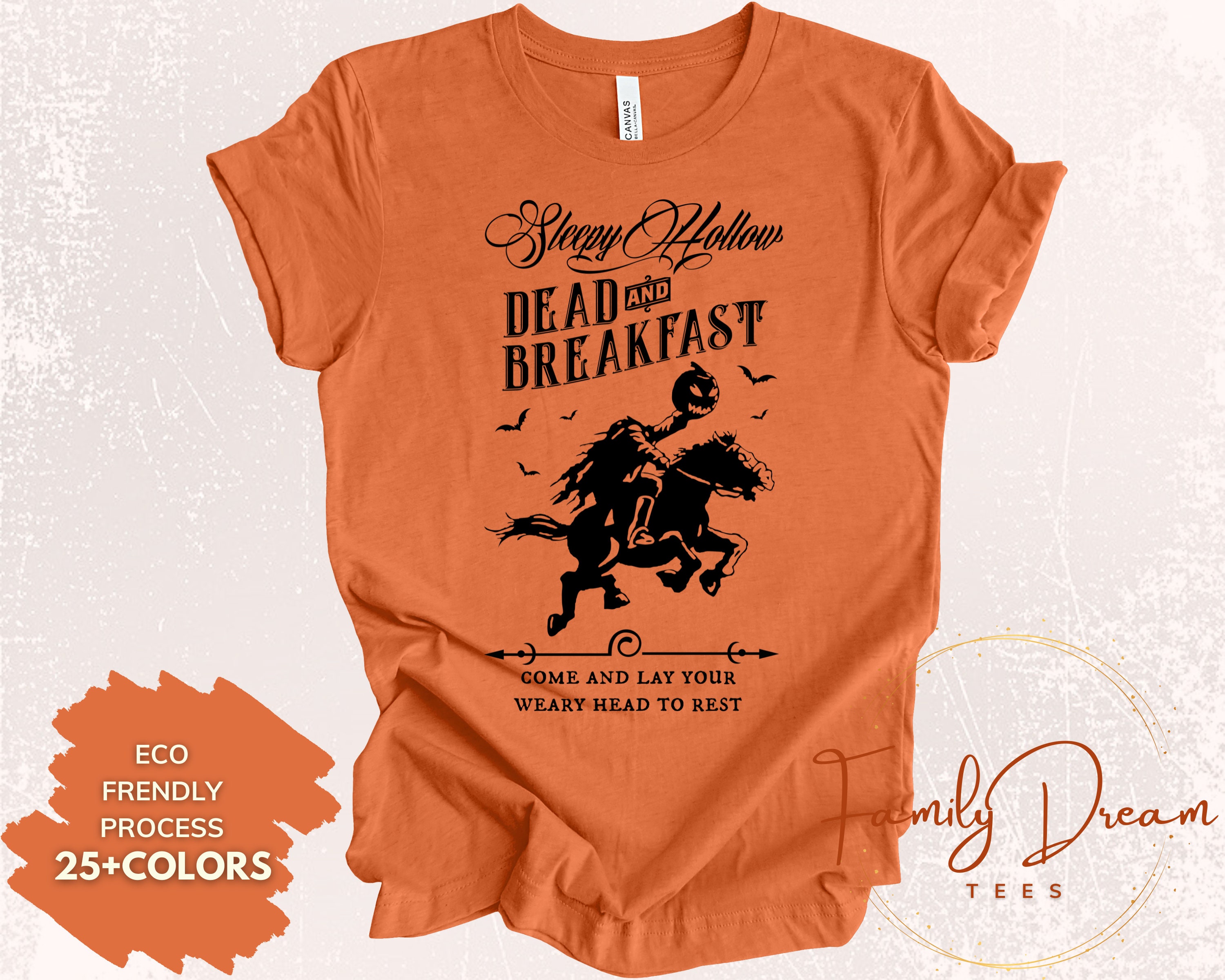 Discover Sleepy Hollow Bed and Breakfast | WDW Halloween Shirt | Halloween Family Shirts | WDW Halloween Family Shirts | WDW Shirts for Women