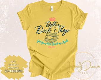Belle's book shop shirt | Tale as old as time | Beauty and the Beast Shirts | Belle shirt | Book Store | Book Lover Gift | Belle's Library