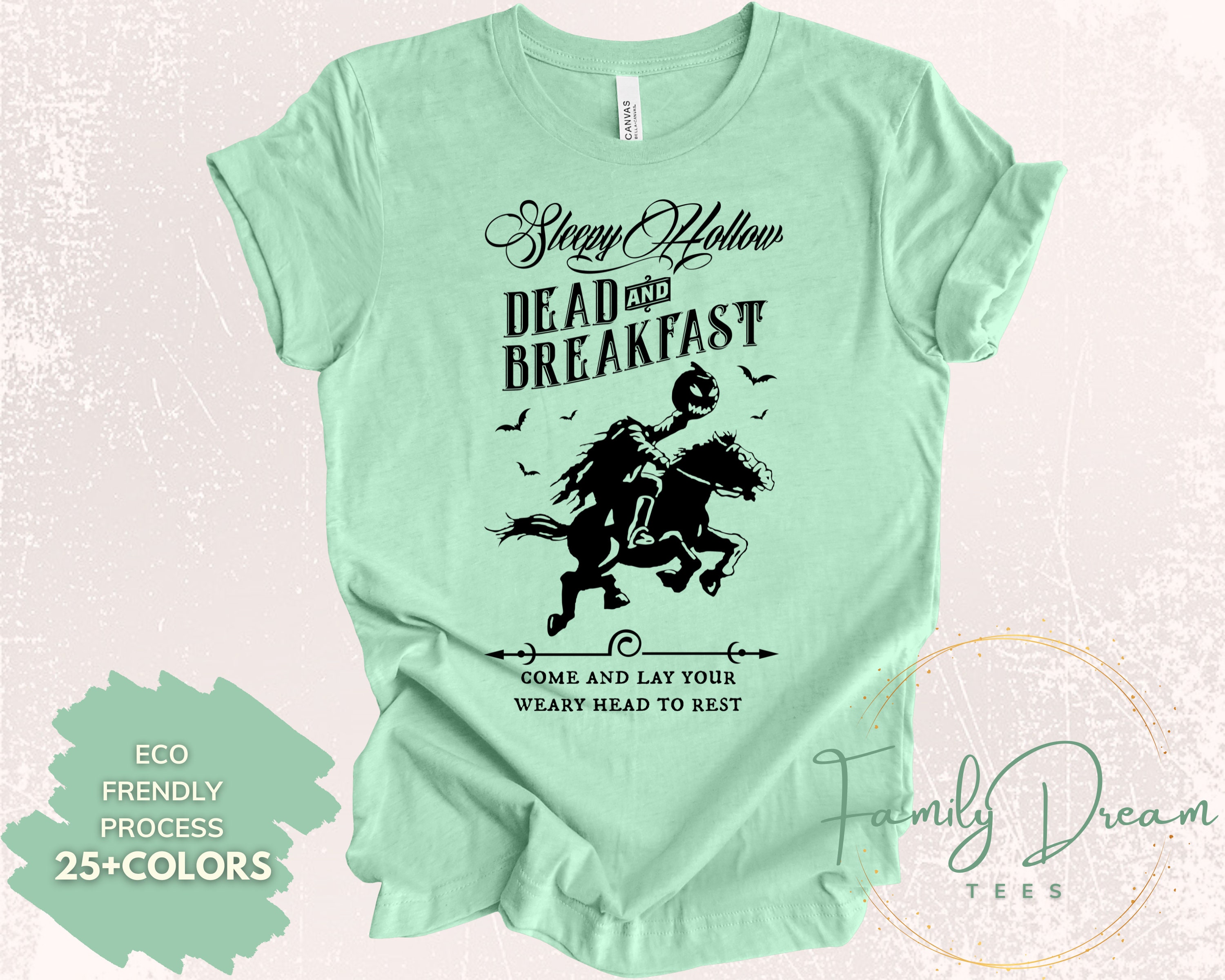 Discover Sleepy Hollow Bed and Breakfast | WDW Halloween Shirt | Halloween Family Shirts | WDW Halloween Family Shirts | WDW Shirts for Women