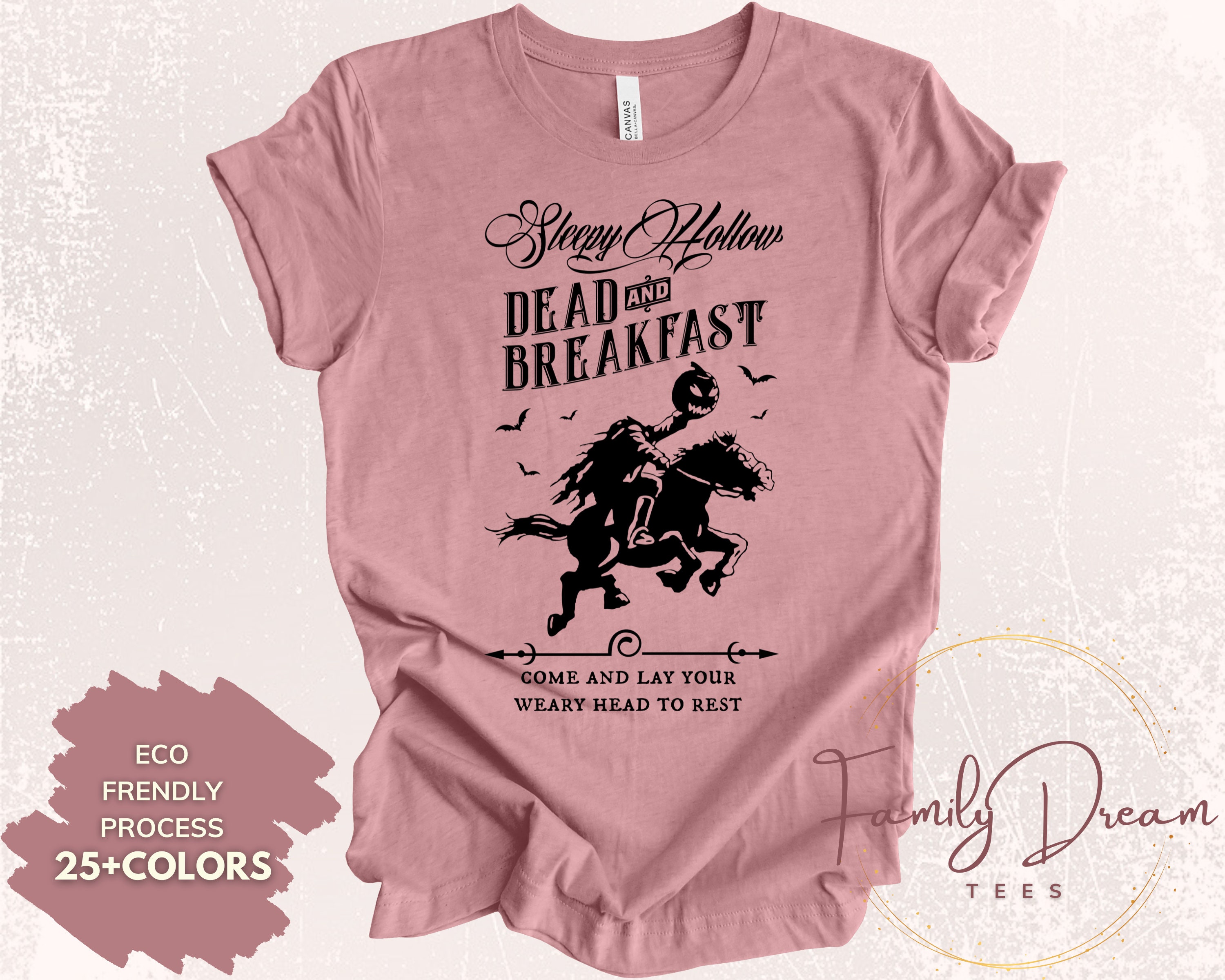 Discover Sleepy Hollow Bed and Breakfast | WDW Halloween Shirt | Halloween Family Shirts | WDW Halloween Family Shirts | WDW Shirts for Women