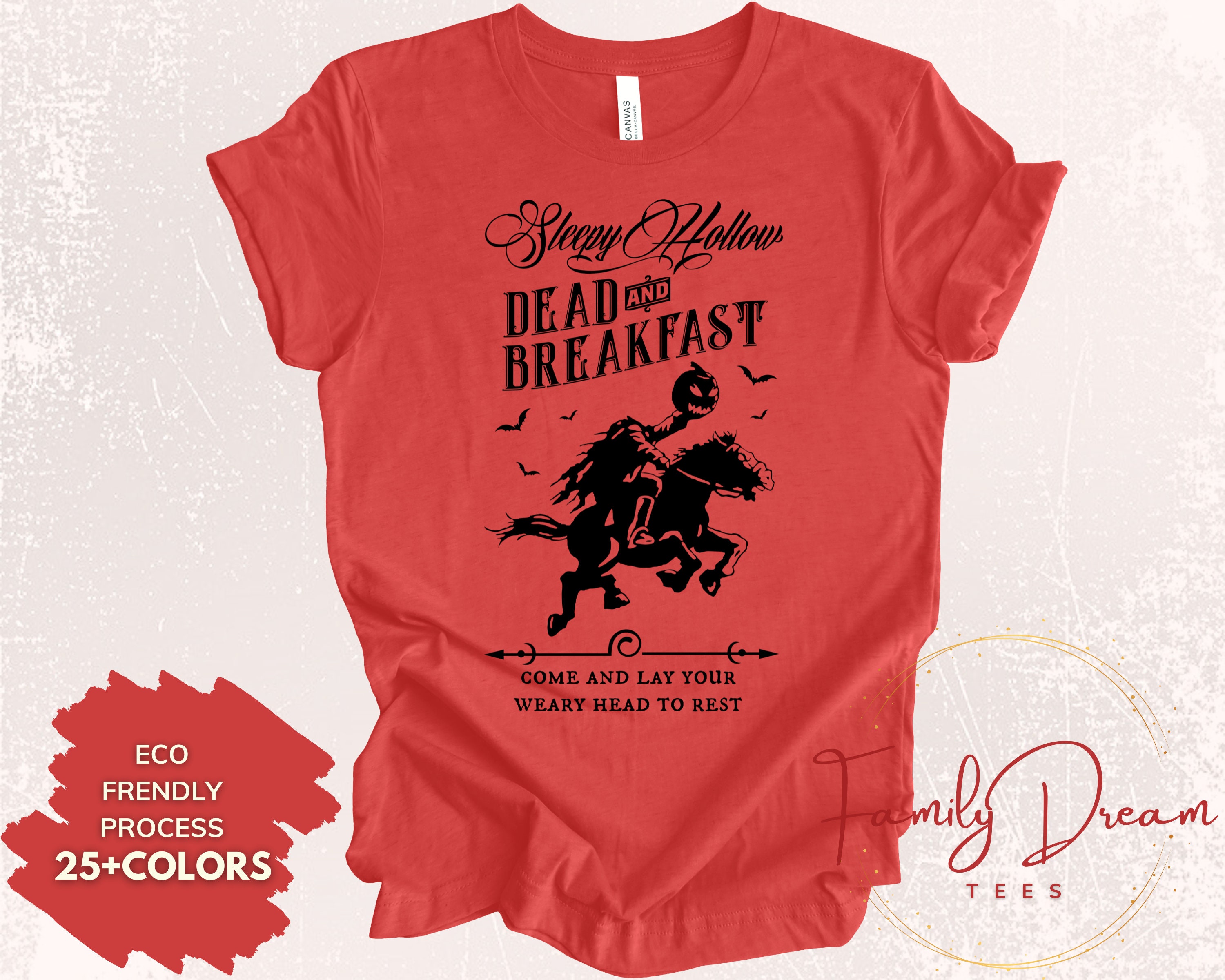 Discover Sleepy Hollow Bed and Breakfast | WDW Halloween Shirt | Halloween Family Shirts | WDW Halloween Family Shirts | WDW Shirts for Women