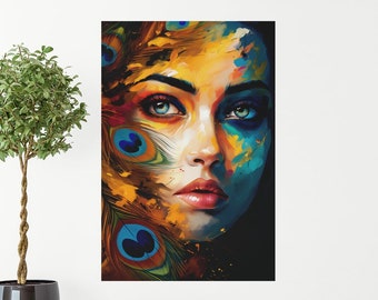 Poster print, mural (without frame), wall art by Yazidi Design