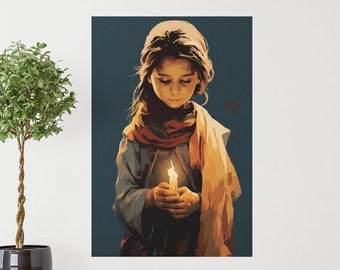 Poster Druck, Wandbild (ohne Rahmen), Wand Kunst von Yazidi Design