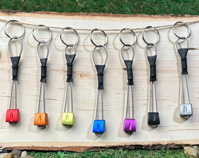 Climbing Nut Keychain - Rock Climber Gift