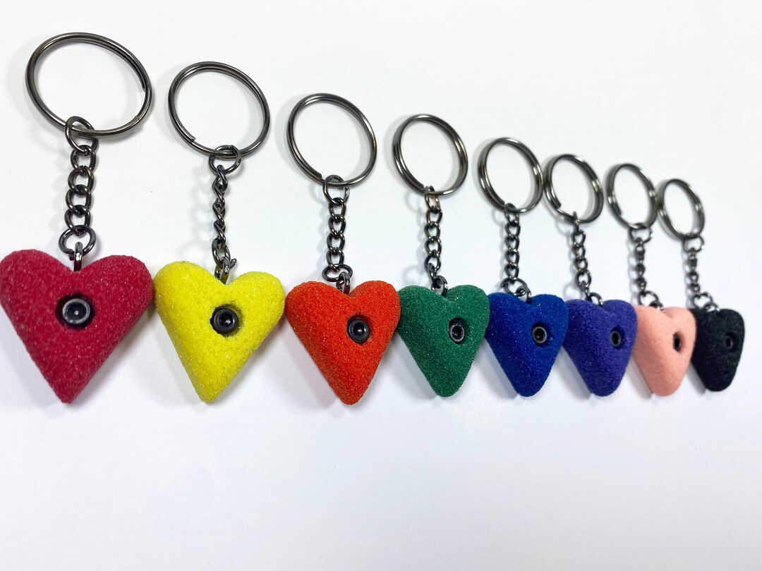 Rock Climbing Hold Keychain Climber Gift Etsy