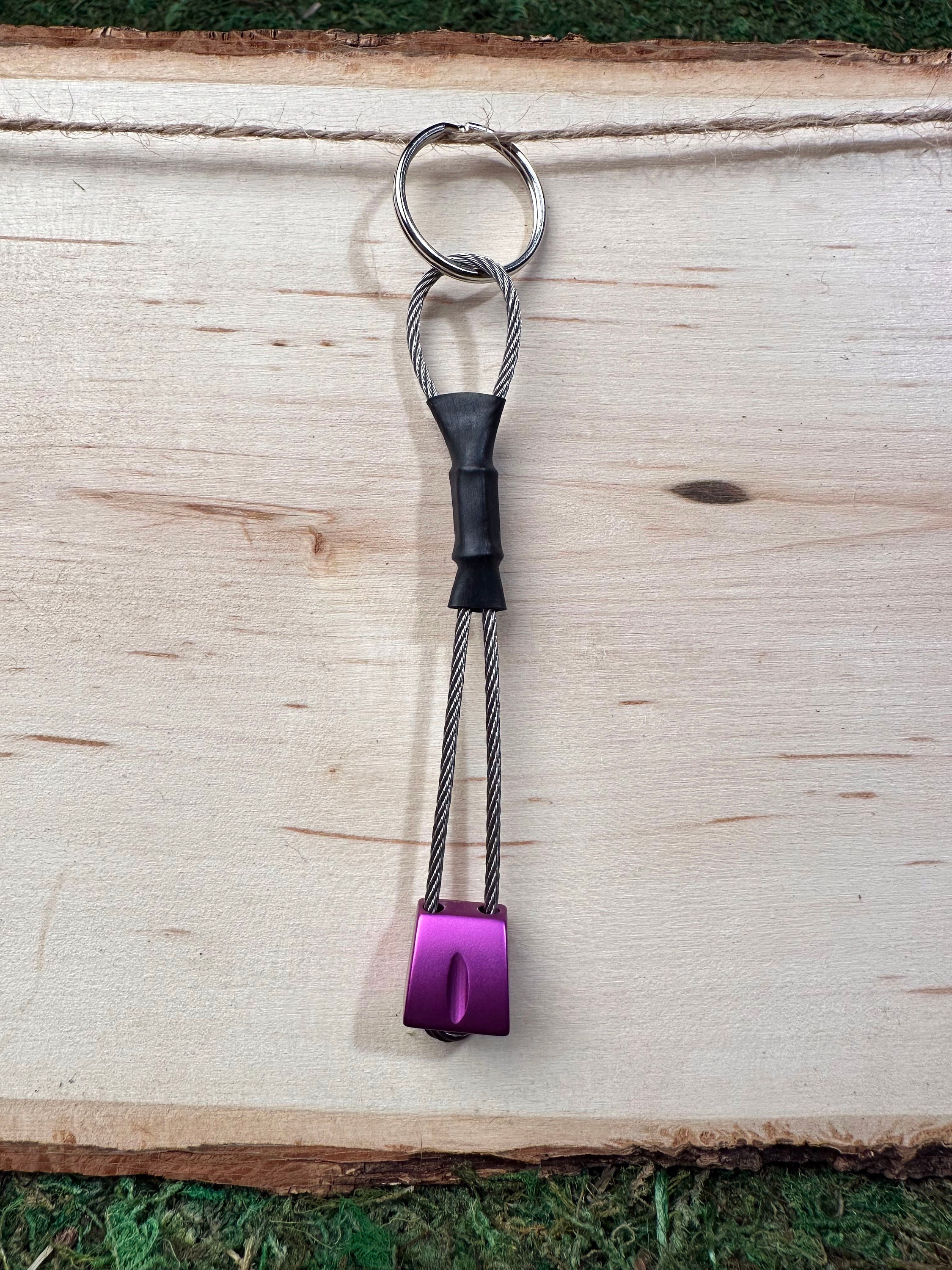 Rock Climbing Stopper Nut Keychain - Premium Quality Climber Gift