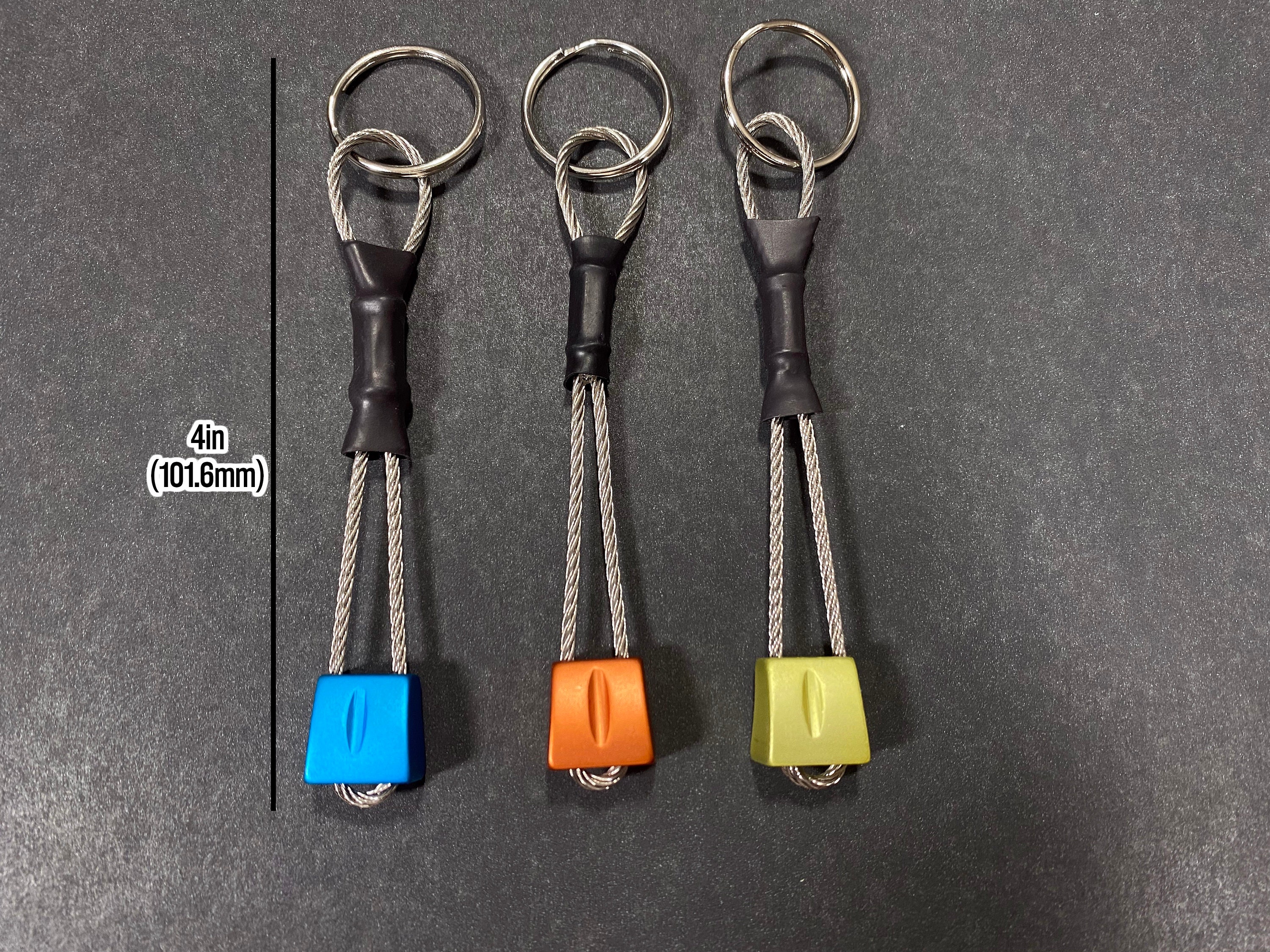 Rock Climbing Stopper Nut Keychain - Premium Quality Climber Gift