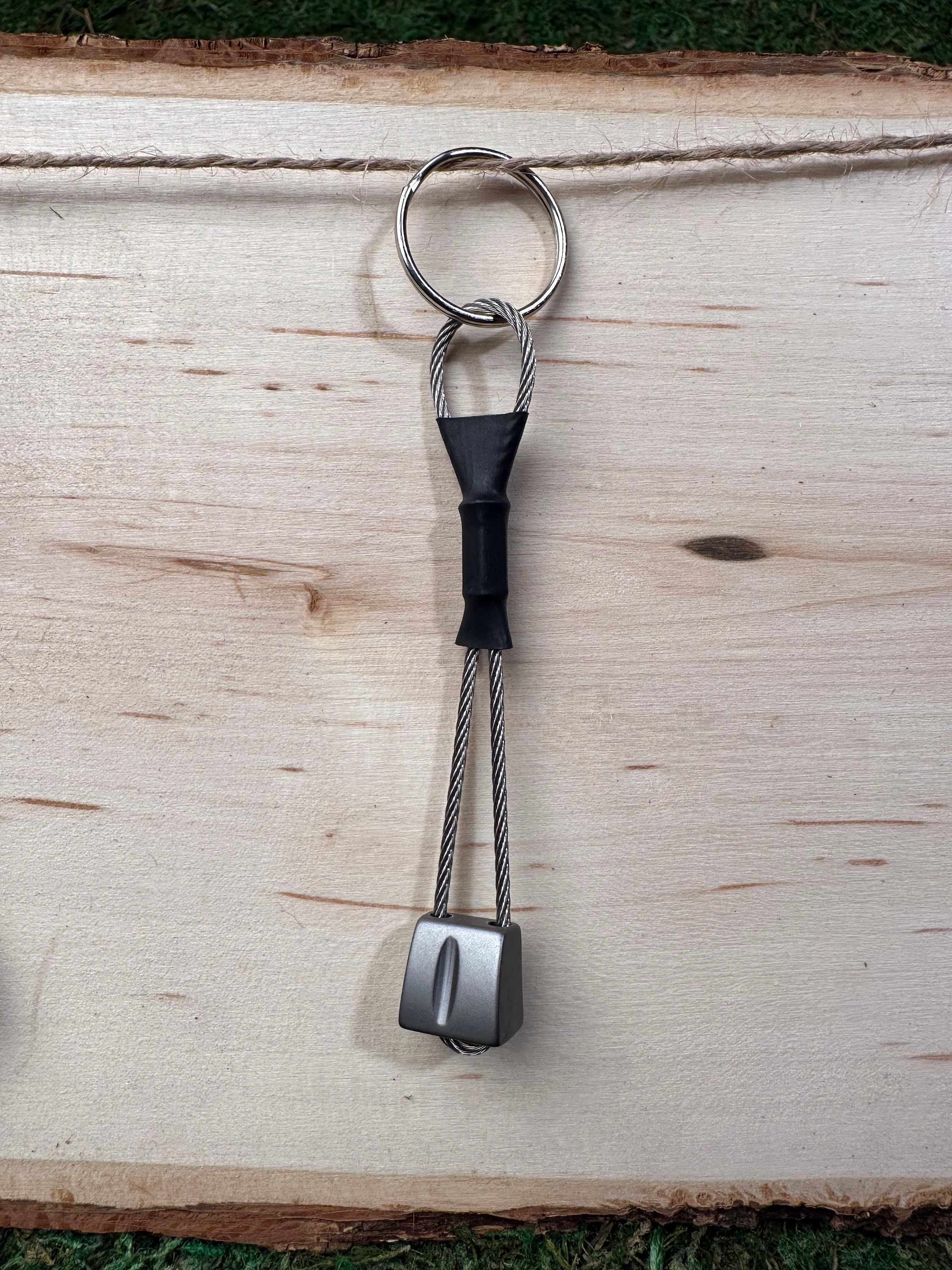 Rock Climbing Stopper Nut Keychain - Premium Quality Climber Gift