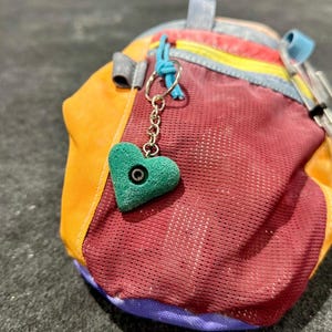 Rock Climbing Hold Keychain - Colorful Climber Gift image 5