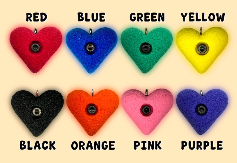 Rock Climbing Hold Keychain - Colorful Climber Gift image 8
