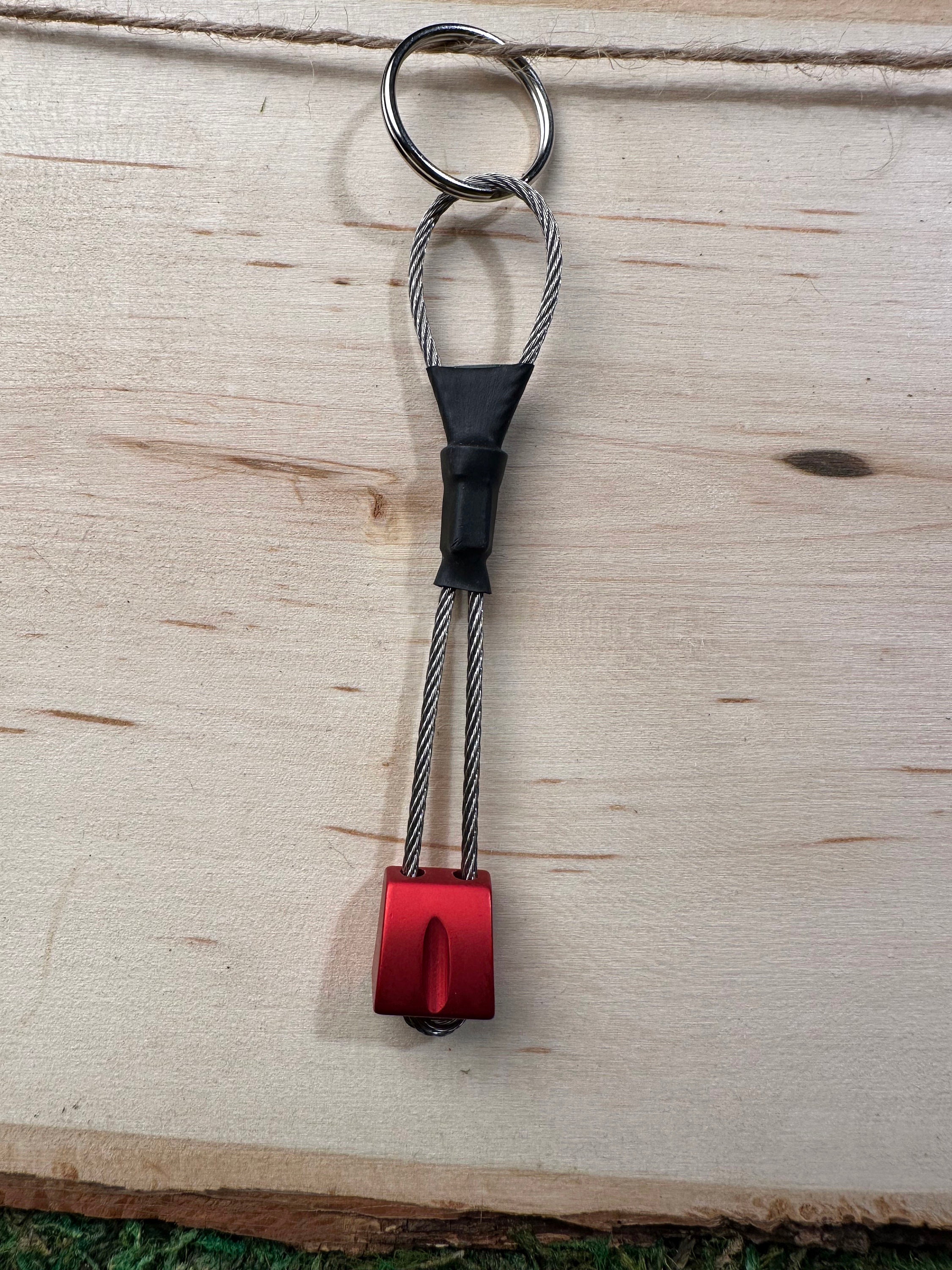 Rock Climbing Stopper Nut Keychain - Premium Quality Climber Gift