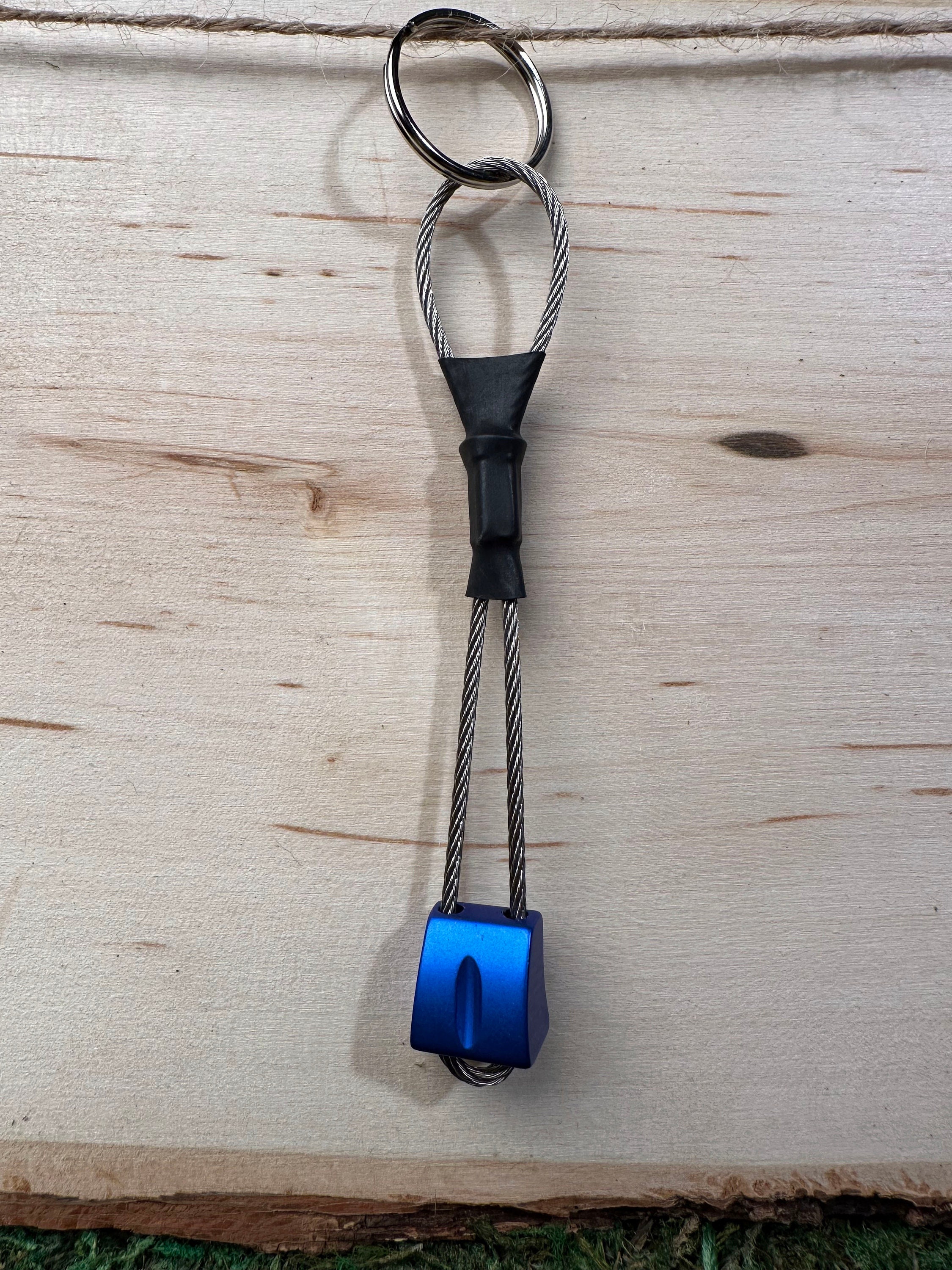 Rock Climbing Stopper Nut Keychain - Premium Quality Climber Gift