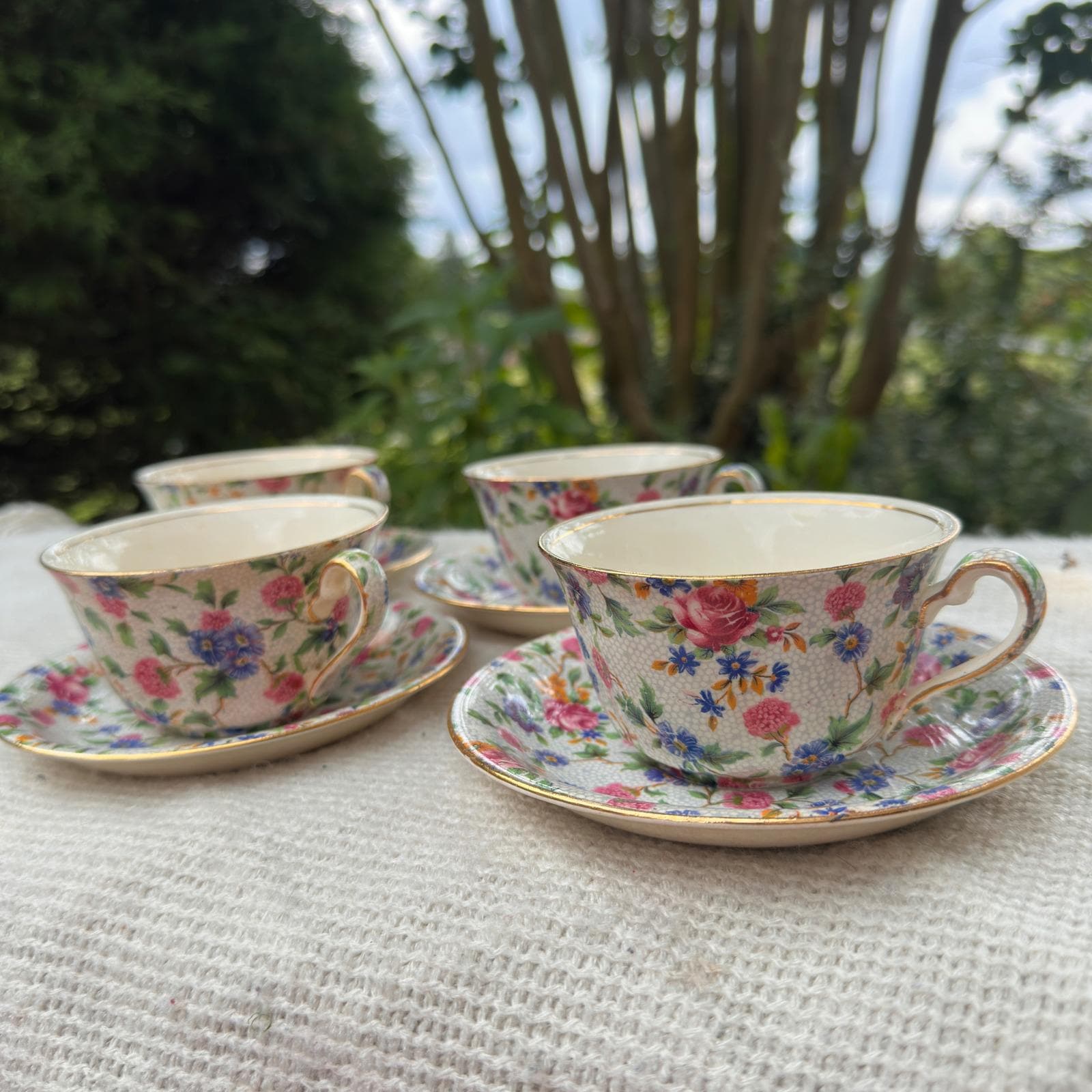 Royal Winton Old Cottage Chintz - Etsy