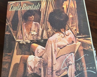 Linda Ronstadt - Simple Dreams - Disco de Vinil 1977 Elektra Asylum LP de 12" 6E-104
