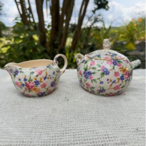 Royal Winton Old Cottage Chintz - Etsy