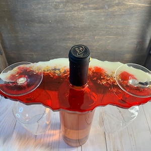 Wine butler - Christmas red