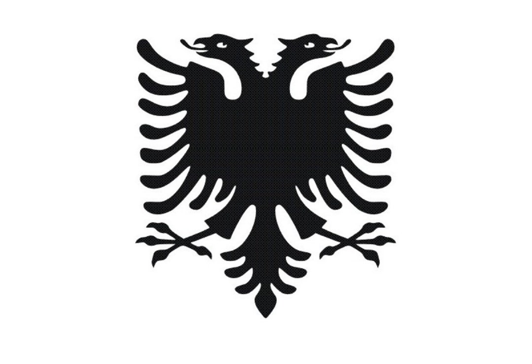 Albanian Eagle Car Sticker Car Sticker Etsy